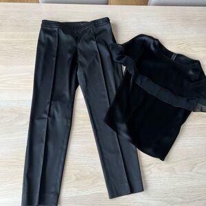 St. John Elegant Black Pant